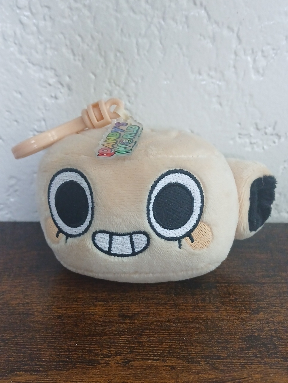 Culturefly Dandy's World Official Shelly Plush Character Clip On